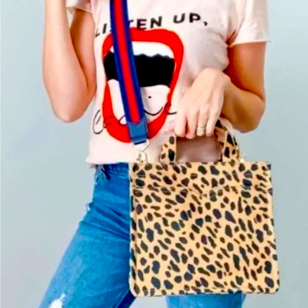 Stela and dot leopard tote! Hard to find!!